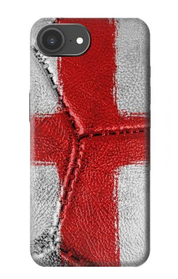 S3316 Angleterre Drapeau graphique Football Millésime Etui Coque Housse pour iPhone 17e