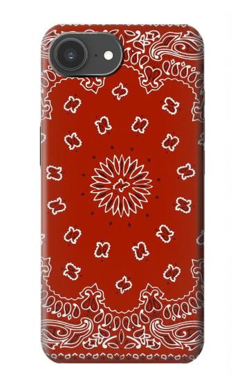 S3355 Motif Bandana Rouge Etui Coque Housse pour iPhone 17e