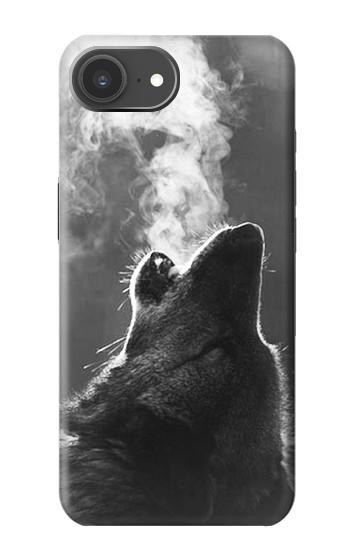S3505 loup Hurlant Etui Coque Housse pour iPhone 17e