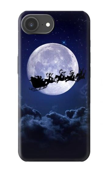 S3508 Noël Père Noël Lune Etui Coque Housse pour iPhone 17e