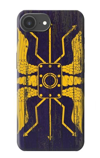 S3546 Roman Bouclier Bleu Etui Coque Housse pour iPhone 17e