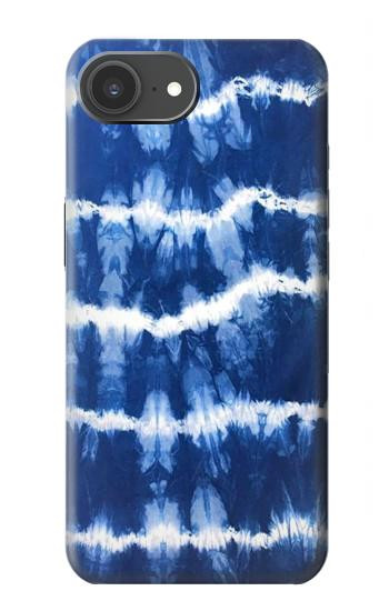 S3671 Tie Dye bleu Etui Coque Housse pour iPhone 17e