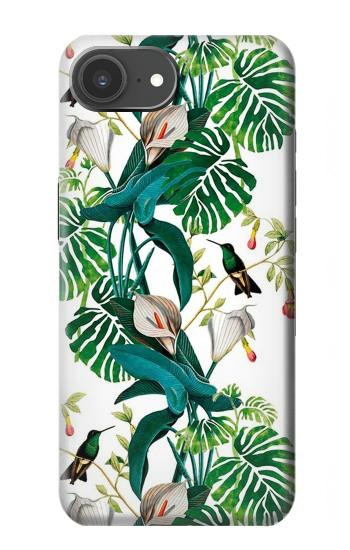 S3697 Oiseaux de la vie des feuilles Etui Coque Housse pour iPhone 17e
