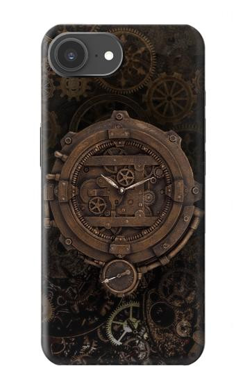 S3902 Horloge Steampunk Etui Coque Housse pour iPhone 17e