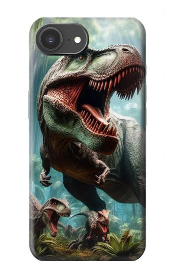 S4021 Dinosaure T-rex Jurassique Etui Coque Housse pour iPhone 17e