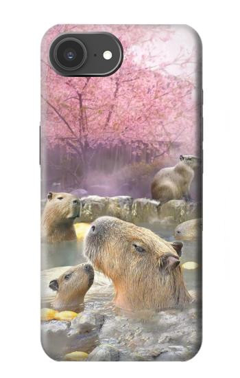 S4030 Source chaude de capybara Etui Coque Housse pour iPhone 17e