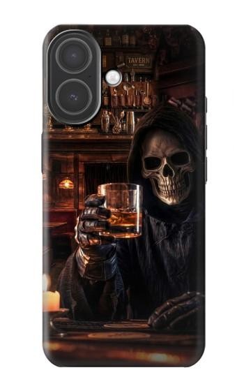 S4102 Art Taverne au Crâne Vintage Etui Coque Housse pour iPhone 17