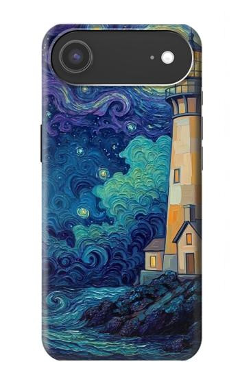 S4092 Phare au Clair de Lune Etui Coque Housse pour iPhone Air
