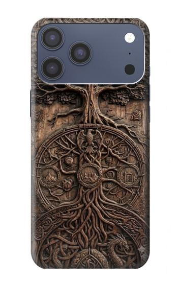 S4103 Arbre de Vie Ancien Etui Coque Housse pour iPhone 17 Pro Max, 18 Pro Max