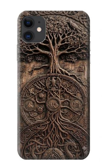 S4103 Arbre de Vie Ancien Etui Coque Housse pour iPhone 11
