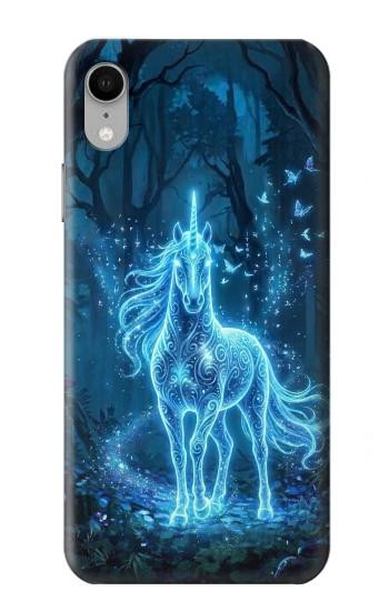S4104 Esprit Cheval de la Forêt Etui Coque Housse pour iPhone XR