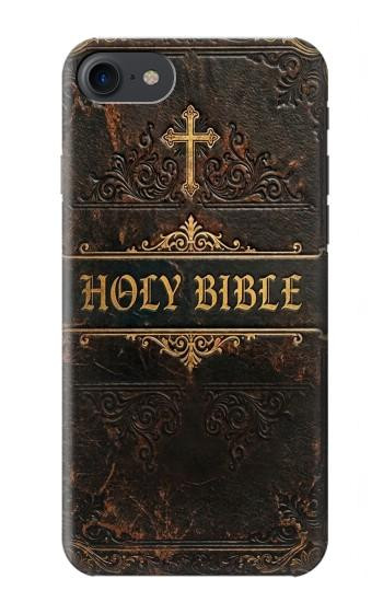S4109 Couverture de Bible Ancienne Etui Coque Housse pour iPhone 7, iPhone 8, iPhone SE (2020) (2022)