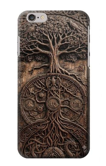 S4103 Arbre de Vie Ancien Etui Coque Housse pour iPhone 6 6S