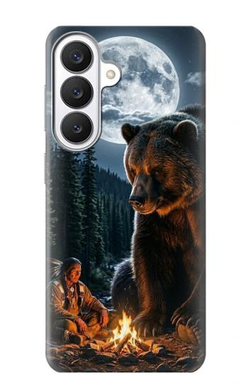 S4095 Ours Majestueux Sauvage Etui Coque Housse pour Samsung Galaxy S26