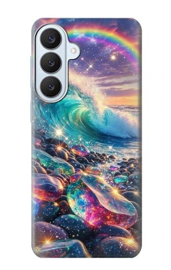 S4084 Vagues Arc-en-ciel Fantastiques Etui Coque Housse pour Samsung Galaxy S26 Plus
