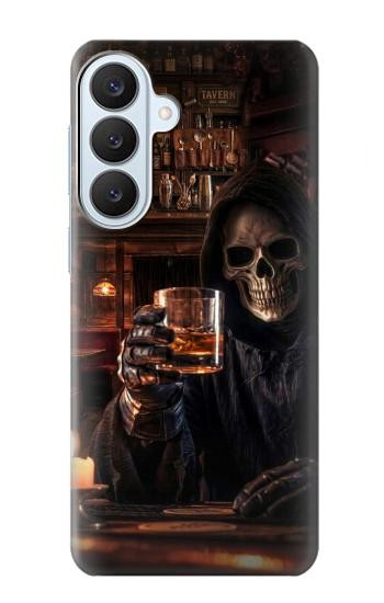 S4102 Art Taverne au Crâne Vintage Etui Coque Housse pour Samsung Galaxy S26 Plus