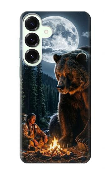 S4095 Ours Majestueux Sauvage Etui Coque Housse pour Samsung Galaxy S25 Plus