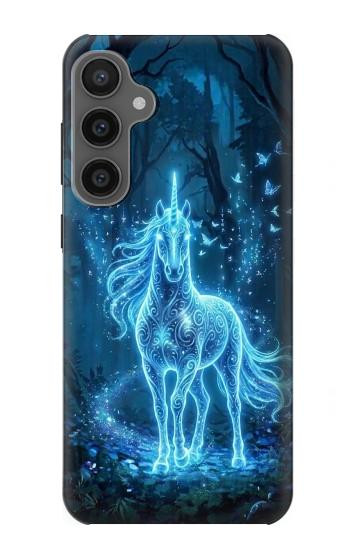 S4104 Esprit Cheval de la Forêt Etui Coque Housse pour Samsung Galaxy S23 FE