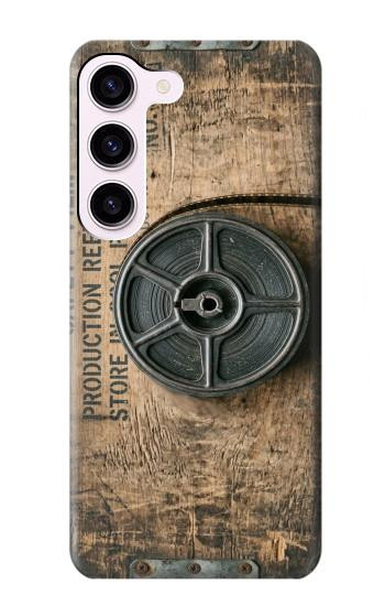S4108 Pellicule Photo Vintage Etui Coque Housse pour Samsung Galaxy S23