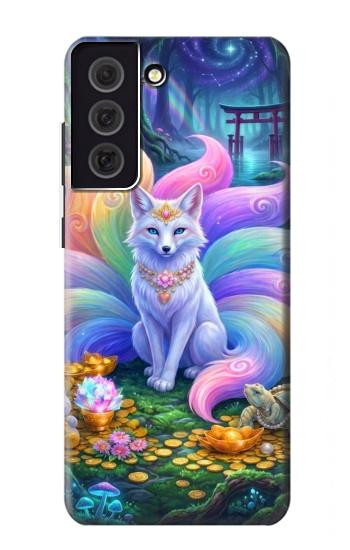 S4088 Esprit Renard Fantastique Etui Coque Housse pour Samsung Galaxy S21 FE 5G