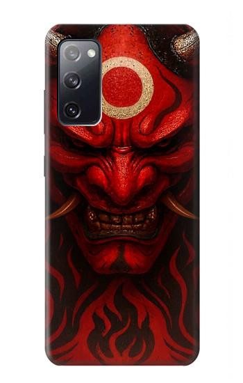 S4099 Illustration Démon Rouge Mystique Etui Coque Housse pour Samsung Galaxy S20 FE
