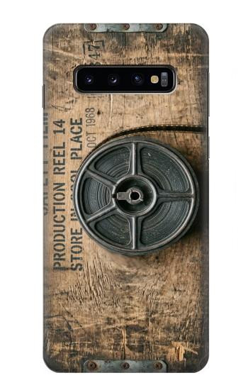 S4108 Pellicule Photo Vintage Etui Coque Housse pour Samsung Galaxy S10