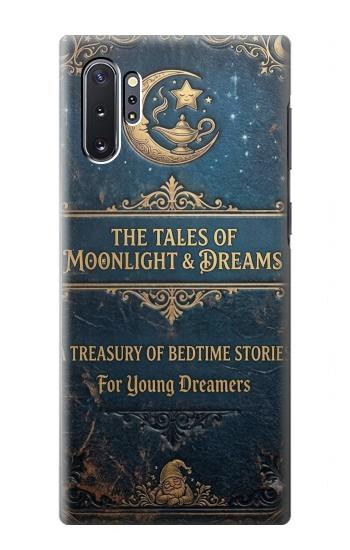 S4080 Conte Fantastique au Clair de Lune Etui Coque Housse pour Samsung Galaxy Note 10 Plus