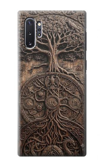 S4103 Arbre de Vie Ancien Etui Coque Housse pour Samsung Galaxy Note 10 Plus