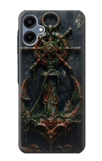 S4106 Ancre et Barre Marine Vintage Etui Coque Housse pour Samsung Galaxy A06