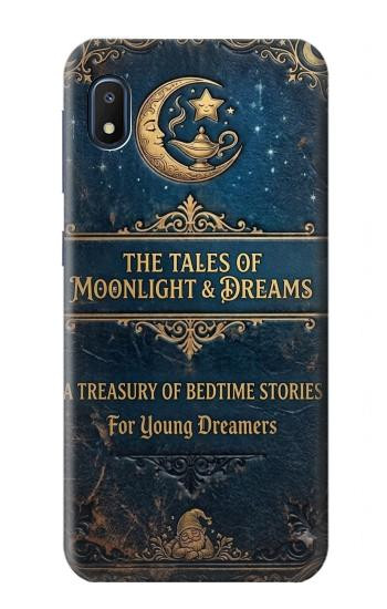 S4080 Conte Fantastique au Clair de Lune Etui Coque Housse pour Samsung Galaxy A10e