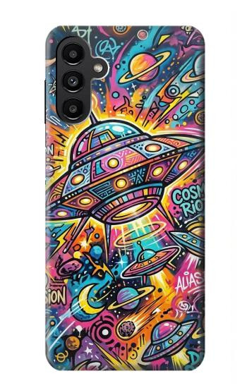 S4085 Art Cosmique Psychédélique Etui Coque Housse pour Samsung Galaxy A13 5G