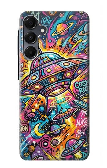 S4085 Art Cosmique Psychédélique Etui Coque Housse pour Samsung Galaxy A16 5G