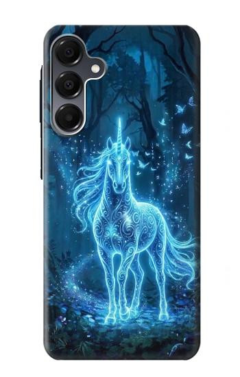 S4104 Esprit Cheval de la Forêt Etui Coque Housse pour Samsung Galaxy A16 5G