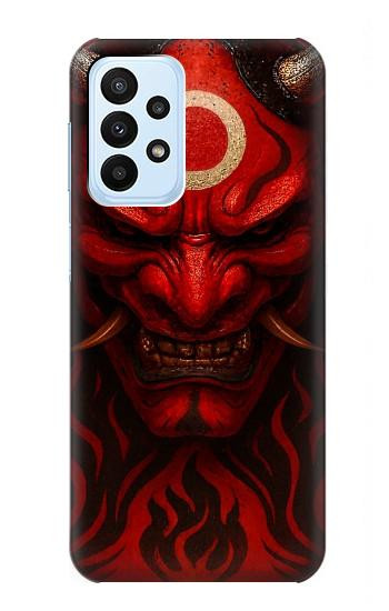 S4099 Illustration Démon Rouge Mystique Etui Coque Housse pour Samsung Galaxy A23