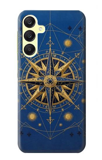 S4086 Motif Boussole Marine Etui Coque Housse pour Samsung Galaxy A25 5G