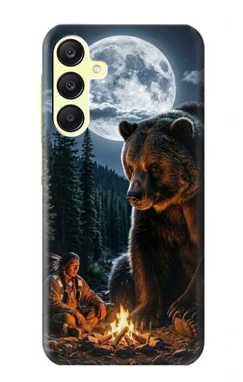 S4095 Ours Majestueux Sauvage Etui Coque Housse pour Samsung Galaxy A25 5G