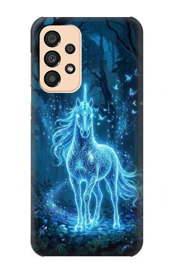 S4104 Esprit Cheval de la Forêt Etui Coque Housse pour Samsung Galaxy A33 5G