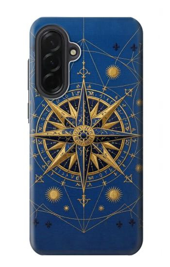 S4086 Motif Boussole Marine Etui Coque Housse pour Samsung Galaxy A36