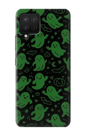 S4087 Motif Fantôme Vert Mignon Etui Coque Housse pour Samsung Galaxy A42 5G