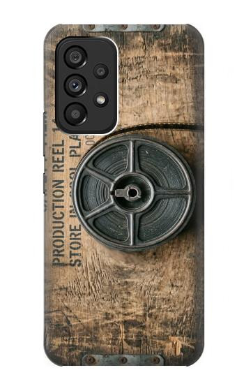 S4108 Pellicule Photo Vintage Etui Coque Housse pour Samsung Galaxy A53 5G