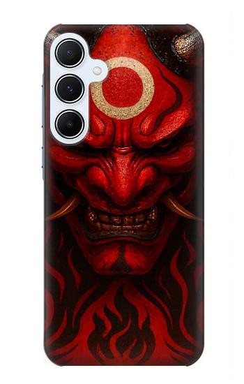 S4099 Illustration Démon Rouge Mystique Etui Coque Housse pour Samsung Galaxy A55 5G