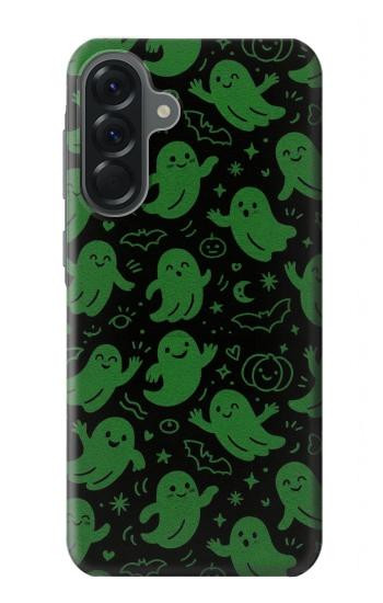 S4087 Motif Fantôme Vert Mignon Etui Coque Housse pour Samsung Galaxy A56