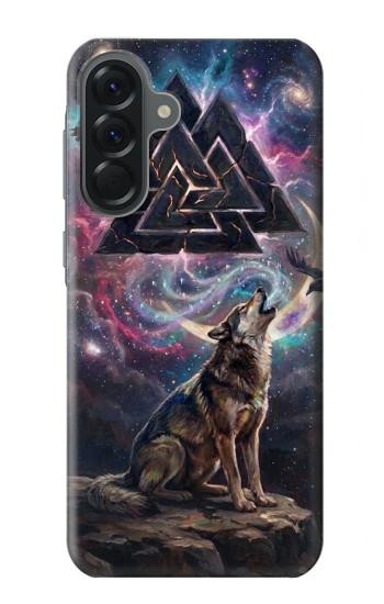 S4110 Loup et Symbole Ancien Etui Coque Housse pour Samsung Galaxy A56