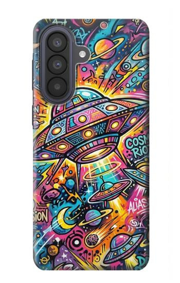 S4085 Art Cosmique Psychédélique Etui Coque Housse pour Samsung Galaxy A57