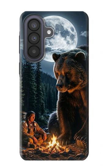 S4095 Ours Majestueux Sauvage Etui Coque Housse pour Samsung Galaxy A57