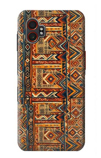S4079 Motif Géométrique Tribal Etui Coque Housse pour Samsung Galaxy XCover7 Pro