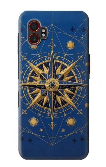 S4086 Motif Boussole Marine Etui Coque Housse pour Samsung Galaxy XCover7 Pro