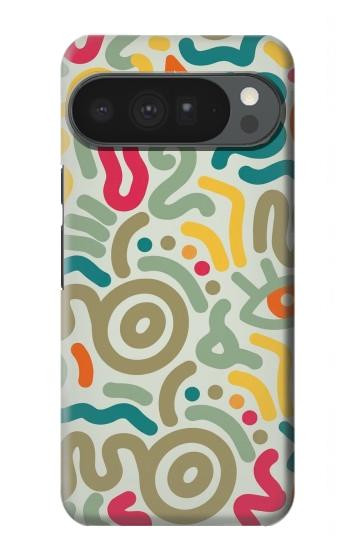 S4078 Motif Abstrait Coloré Etui Coque Housse pour Google Pixel 10 Pro XL