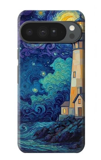 S4092 Phare au Clair de Lune Etui Coque Housse pour Google Pixel 10 Pro XL