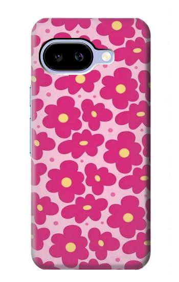S4097 Motif Floral Rose Etui Coque Housse pour Google Pixel 9a
